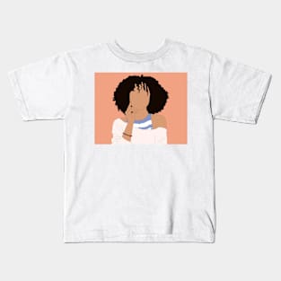 Yara Shahidi Fan Art Kids T-Shirt